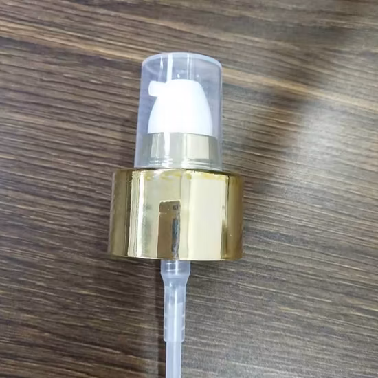 Venda quente Bomba de creme suave de plástico cosmético colorido 18/410 20/410 24/410 Bomba de tratamento