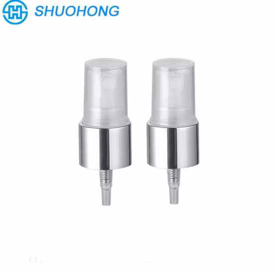 Característica de derramamento e bomba de spray de névoa de uso de garrafas 14/410, micro pulverizador