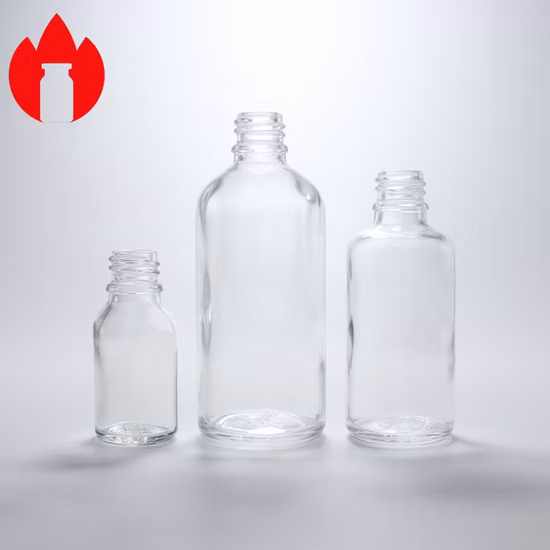 Conta-gotas de vidro cosmético da garrafa de vidro 20ml do verde do óleo essencial